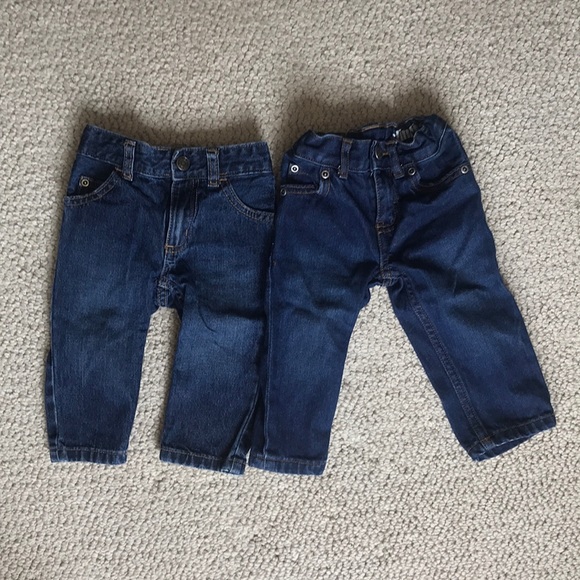 Carters Jeans Bundle 9 Months Denim - Picture 1 of 7